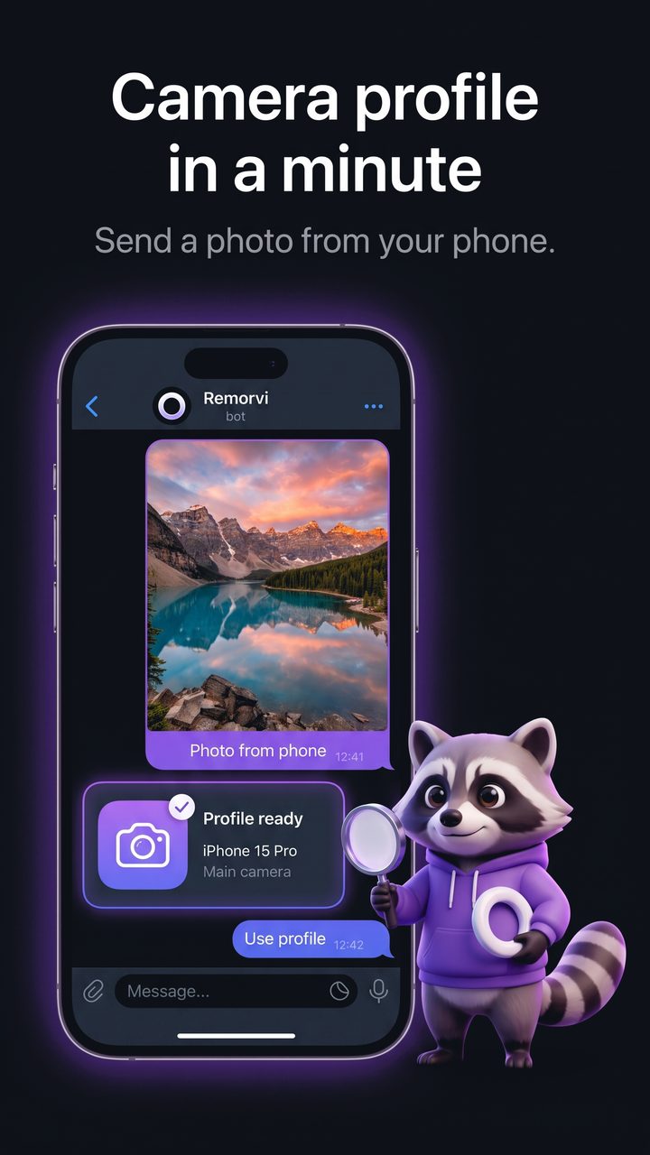 Real camera data – iPhone, Samsung, Ray-Ban Meta